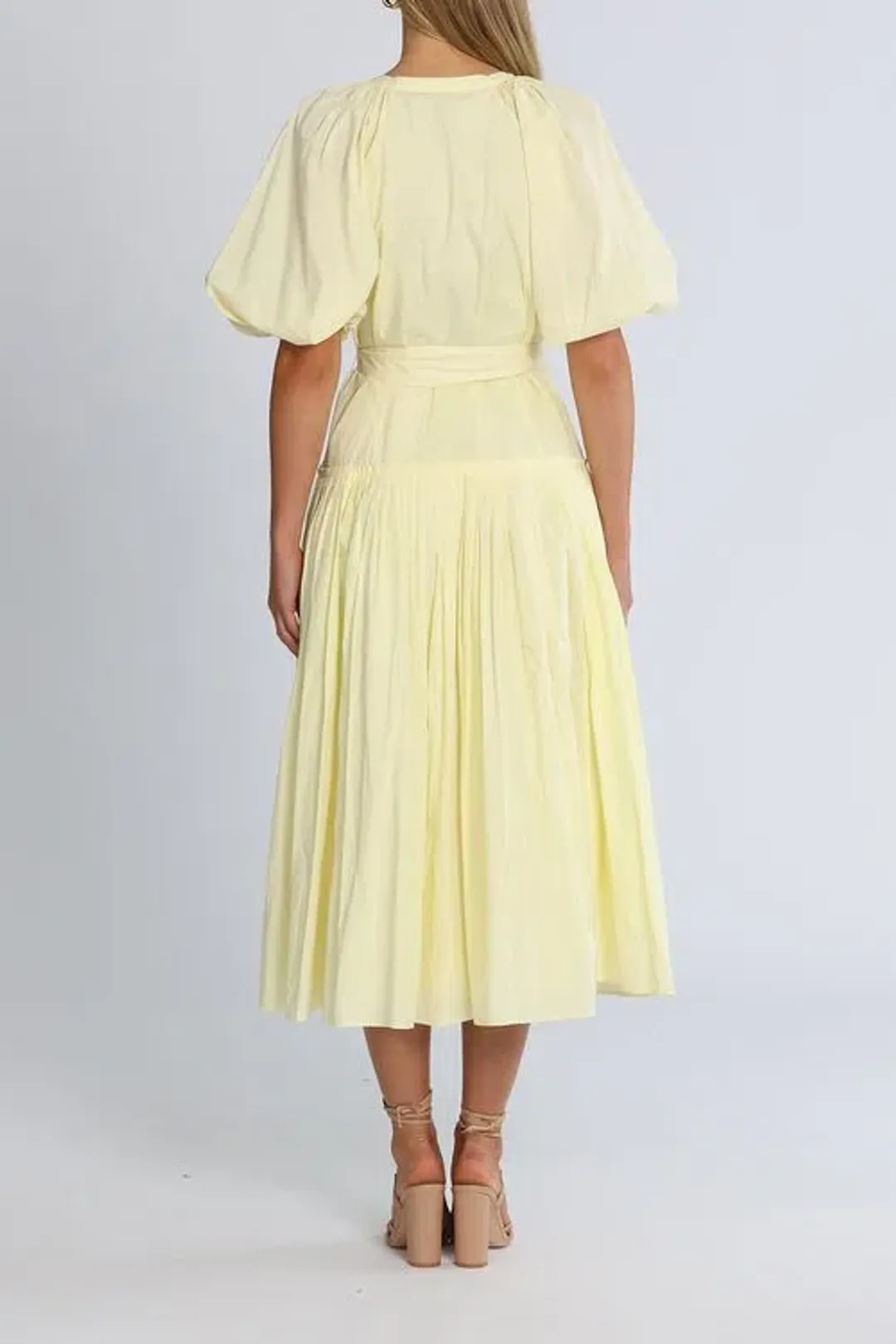 Steele Selma Dress Citron Size M /Au 10 for rent on The Volte - main image