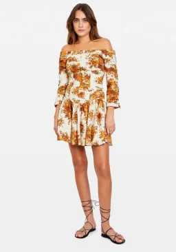Alemais Derby Mini Dress Multi Size AU 6 for rent on The Volte - image 1