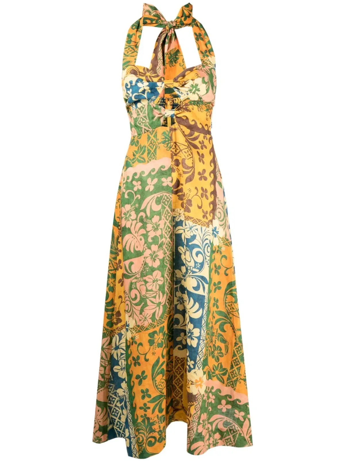 Alemais Archie Halter Dress Multi Size AU 6 - Image 4