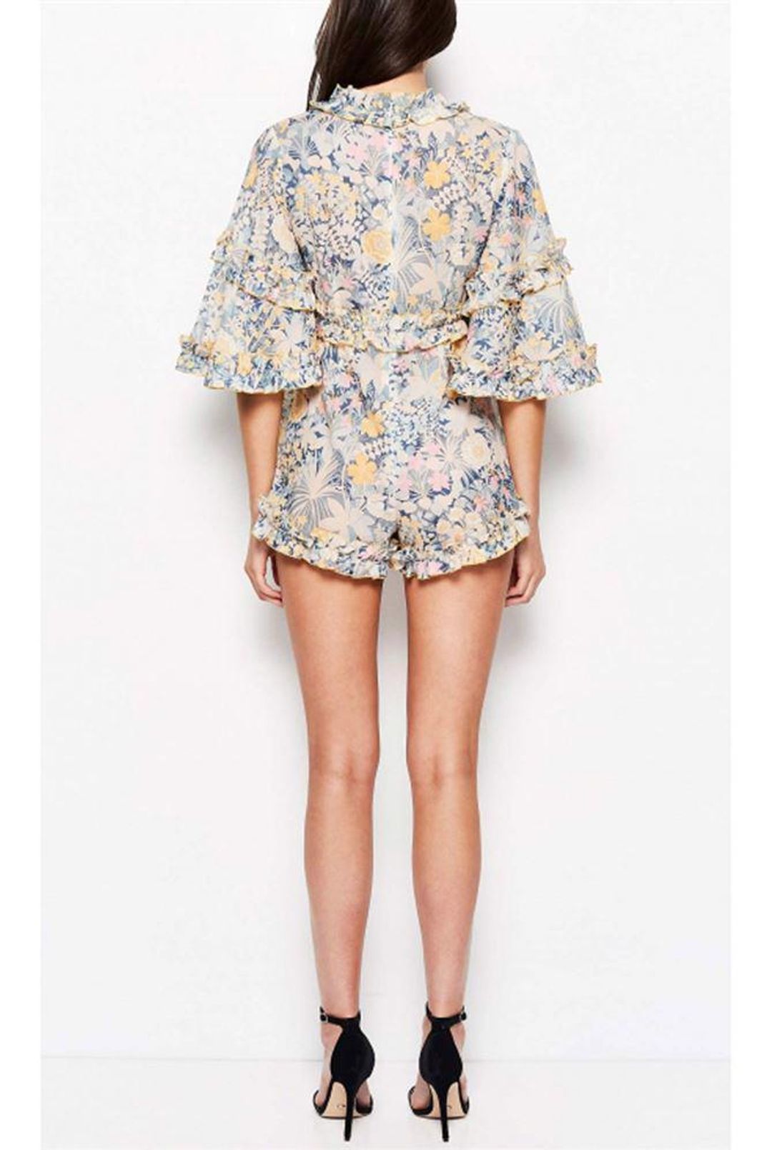 Alice McCall Choose Me Playsuit Floral Size 6 for rent on The Volte - main image