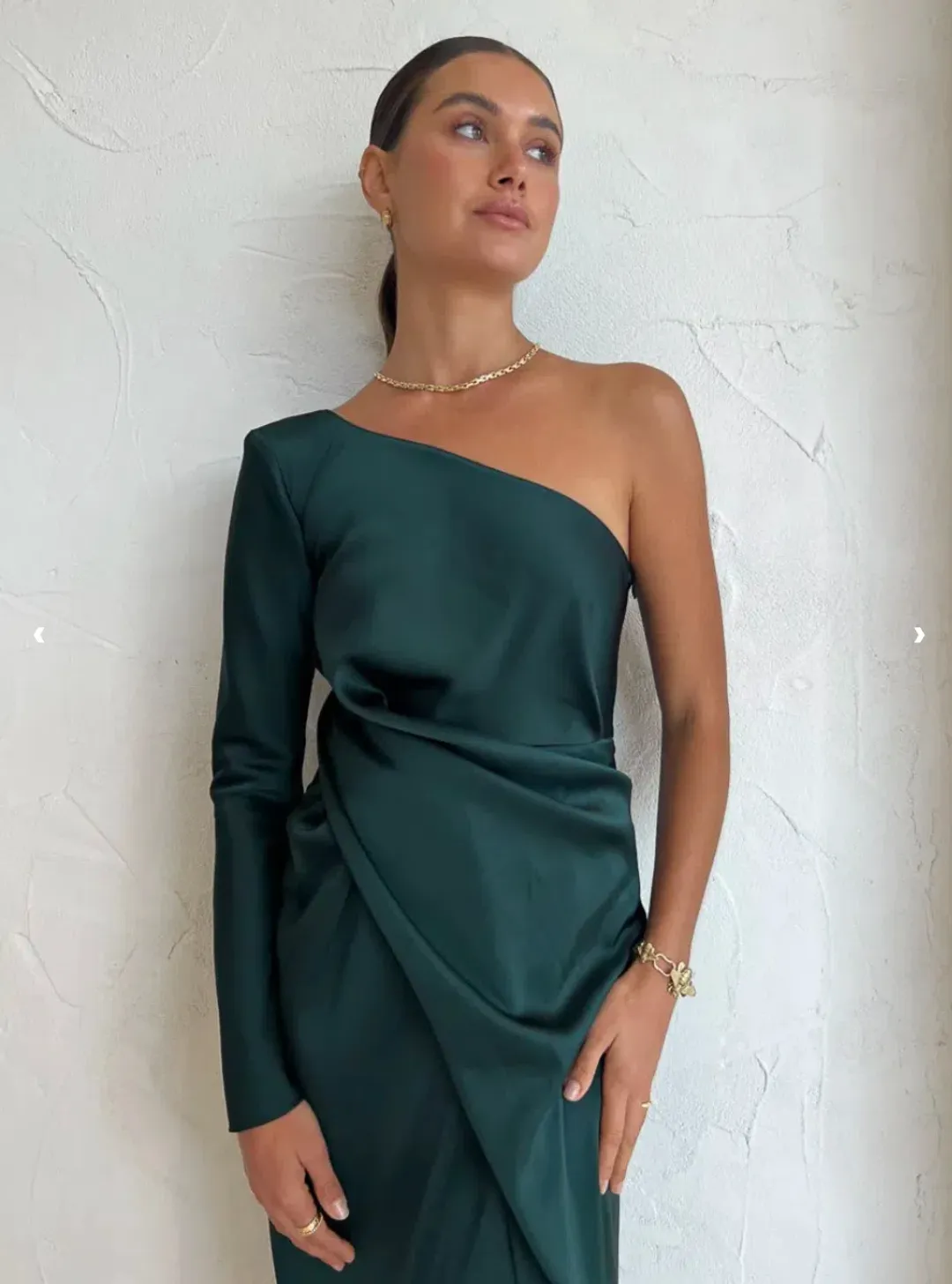 One Fell Swoop Diana Gown Jungle Size 8 for rent on The Volte - main image