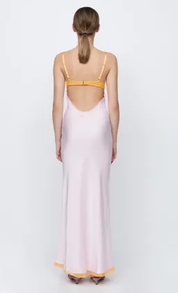 Bec & Bridge Joelle Maxi Dress In Quartz/Tangerine Size 8 for rent on The Volte - image 3
