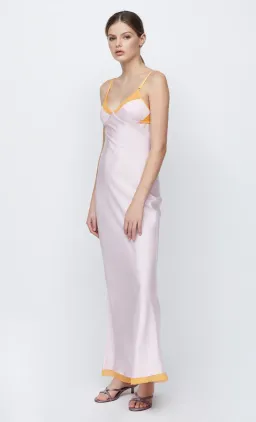 Bec & Bridge Joelle Maxi Dress In Quartz/Tangerine Size 8 for rent on The Volte - image 4