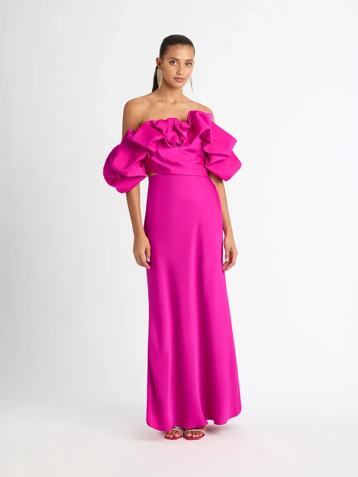Sheike Margot Maxi Dress Pink Size 6 - Image 2