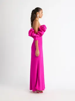 Sheike Margot Maxi Dress Pink Size 6 for rent on The Volte - image 4