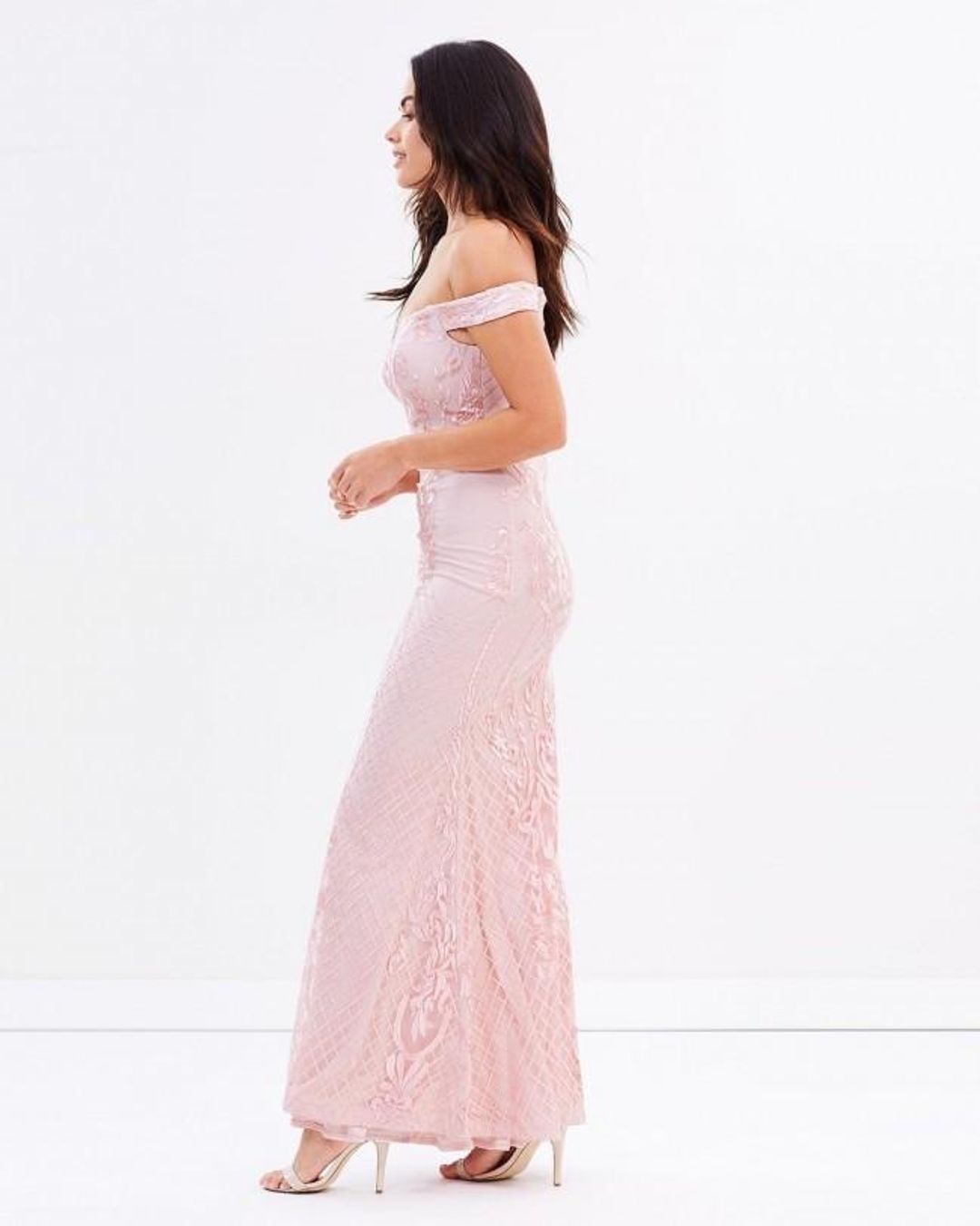 Bariano Gown with Detachable Tulle Skirt size 6 for rent on The Volte - main image