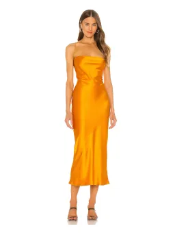 Bec & Bridge Seraphine Dress in Tangerine Size 6 for rent on The Volte - image 1