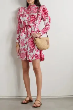 Diane Von Furstenburg Sandrah Dress Floral Size US 0/Au 6 for rent on The Volte - image 1