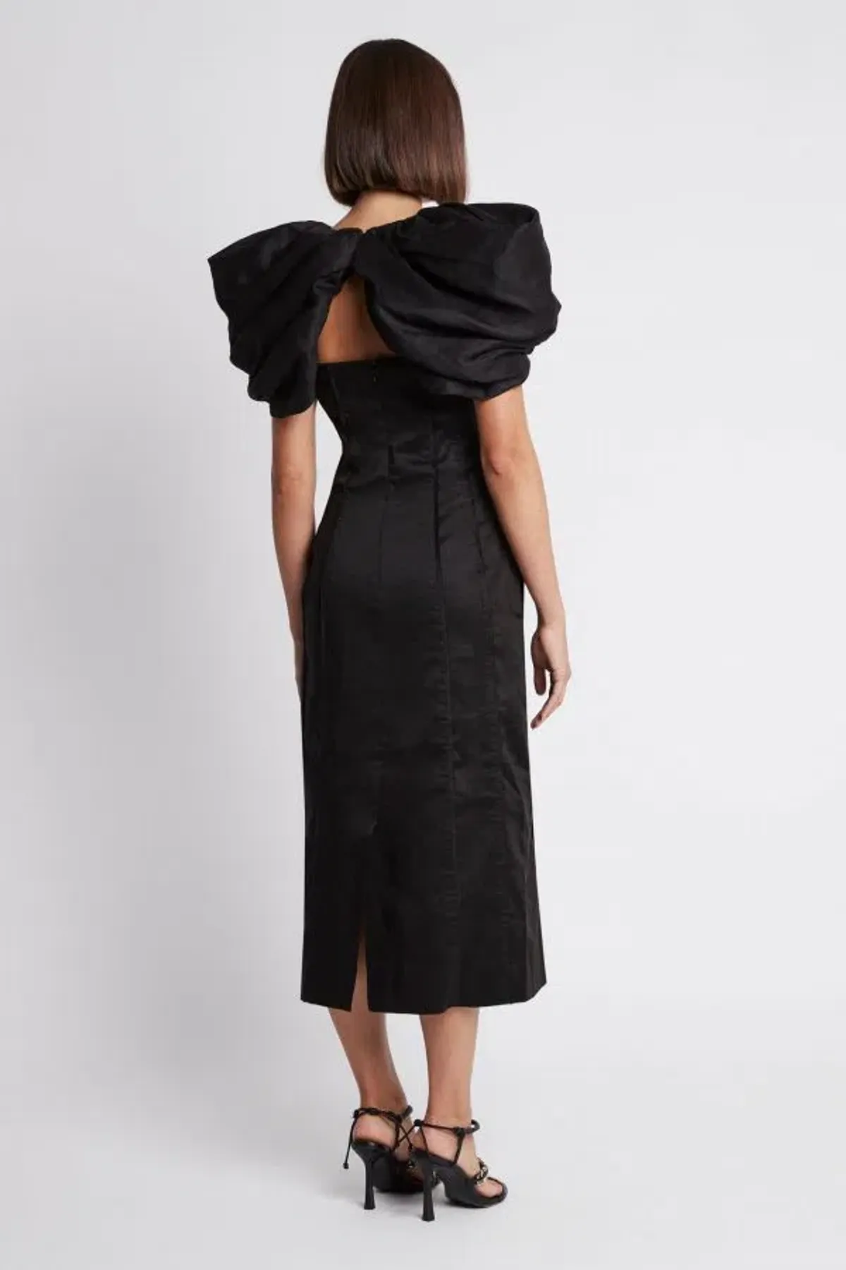 Aje Admiral Butterfly Black Dress Size 8 - Image 2