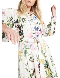 Aje Introspect Shirt Dress Floral Size 6 for rent on The Volte - image 2
