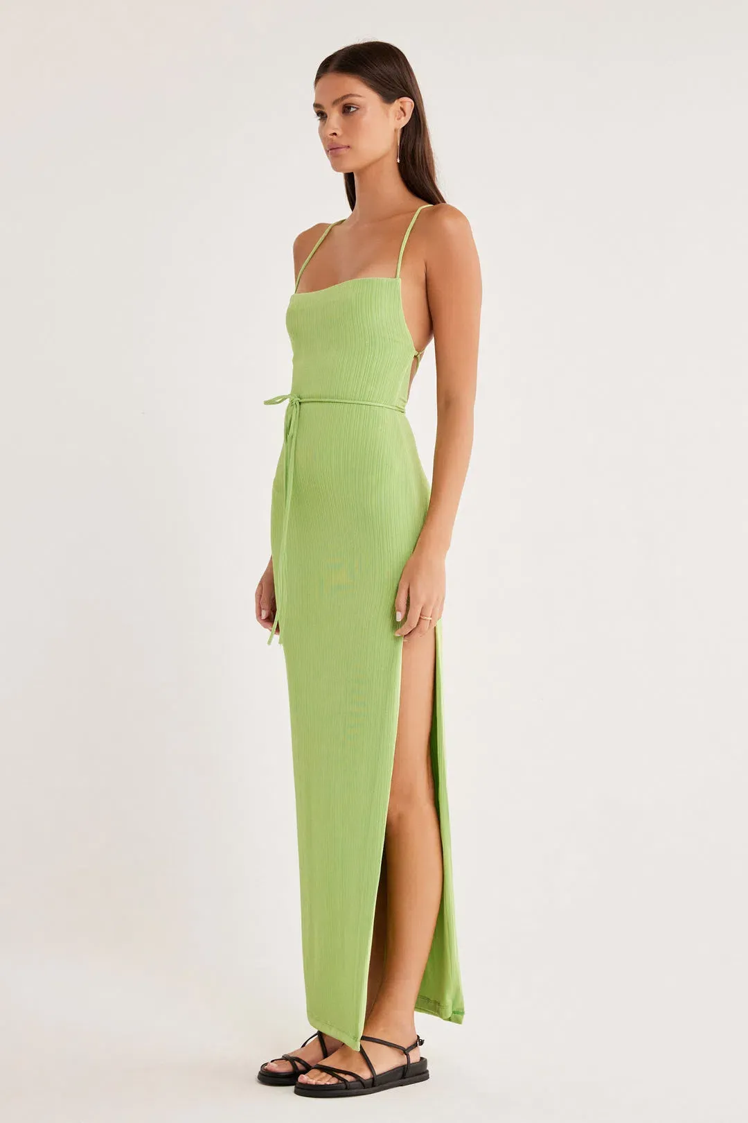 Rumer the Label Equinox Maxi Dress Green Size XL/AU 14 for rent on The Volte - main image