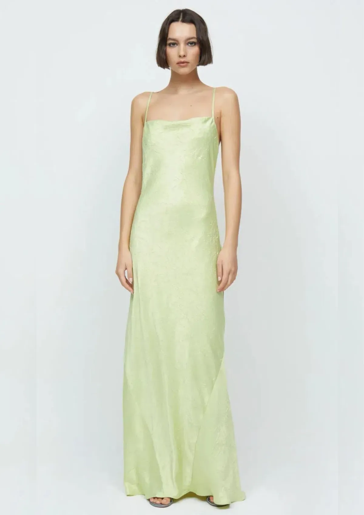 Bec & Bridge Lani Maxi Dress Lime Green Size AU 8 - Image 1