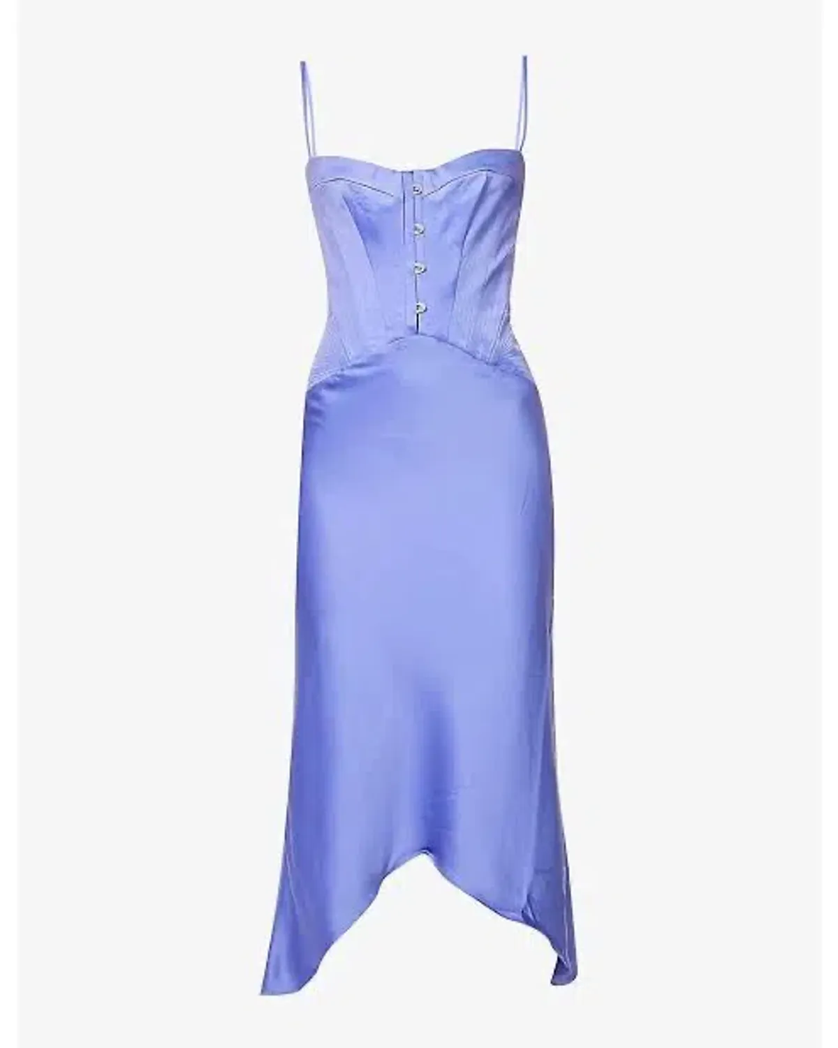 House Of CB Imogen Midi Dress Periwinkle Purple Size S / AU 8 - Image 6