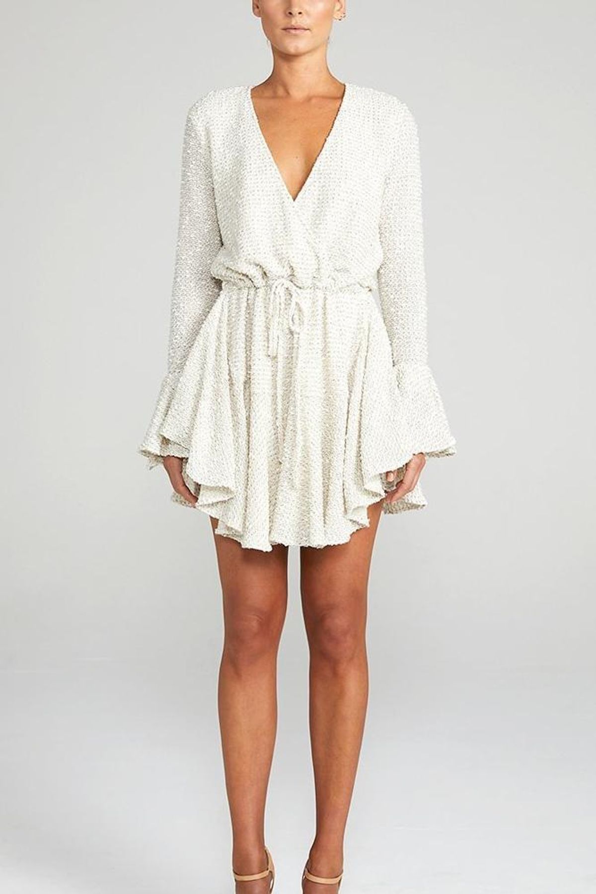 Shona Joy Aimee Frill Dress Size 10 - Image 1