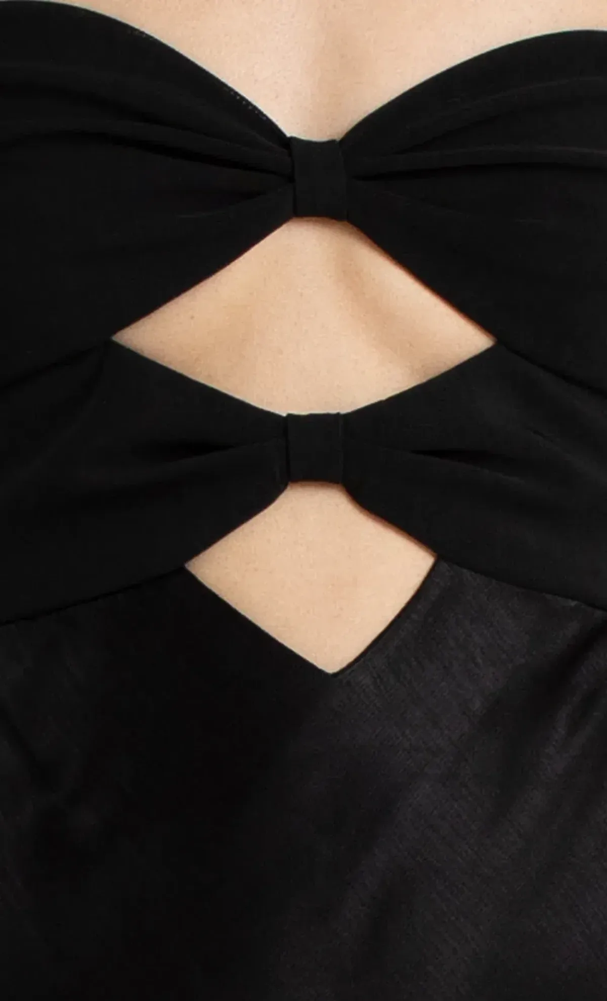 Bec & Bridge Halle Strapless Dress Black Size AU 6 - Image 2