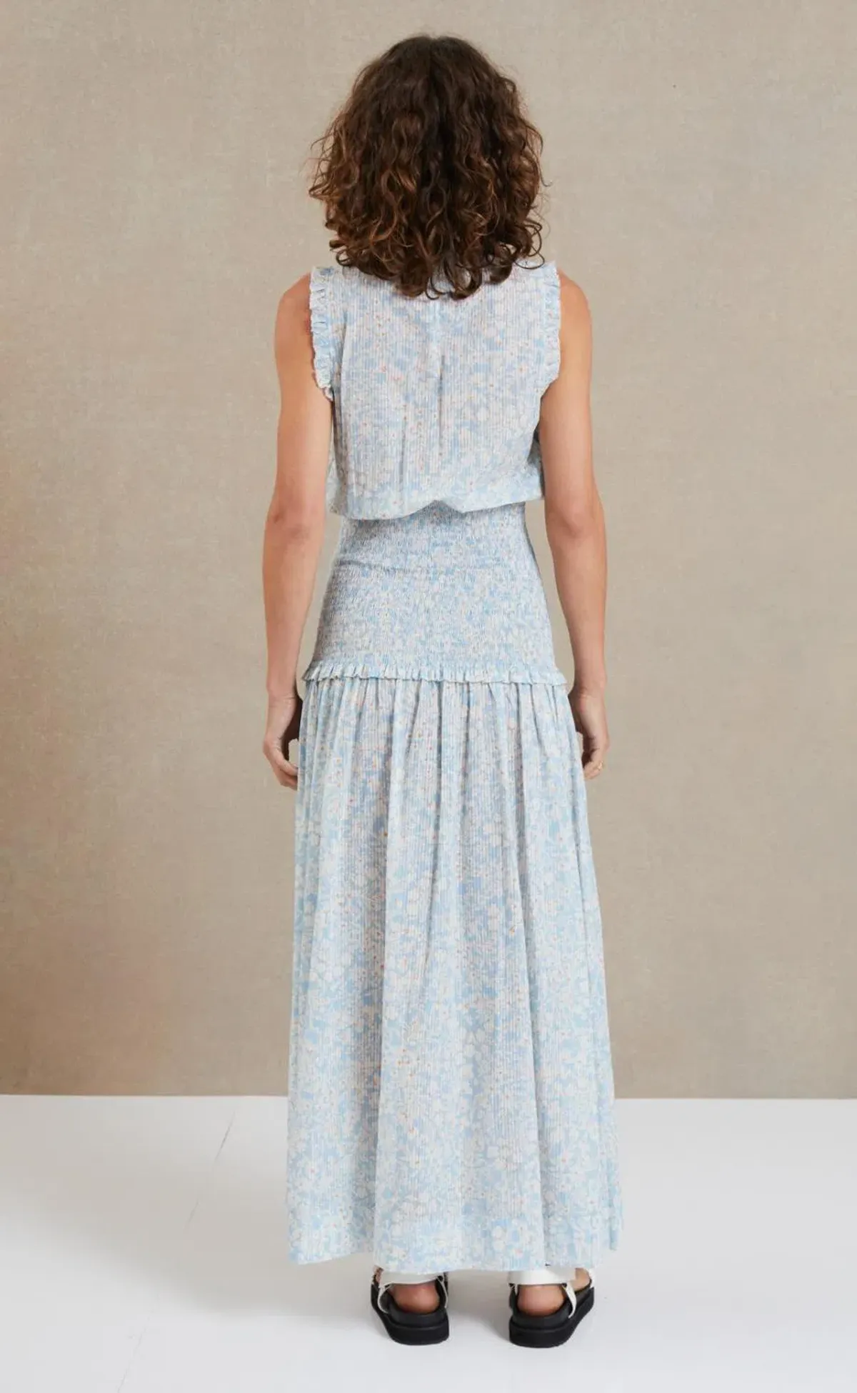 Bec & Bridge Pasqualina Maxi Dress Floral Print Size AU 6 - Image 5