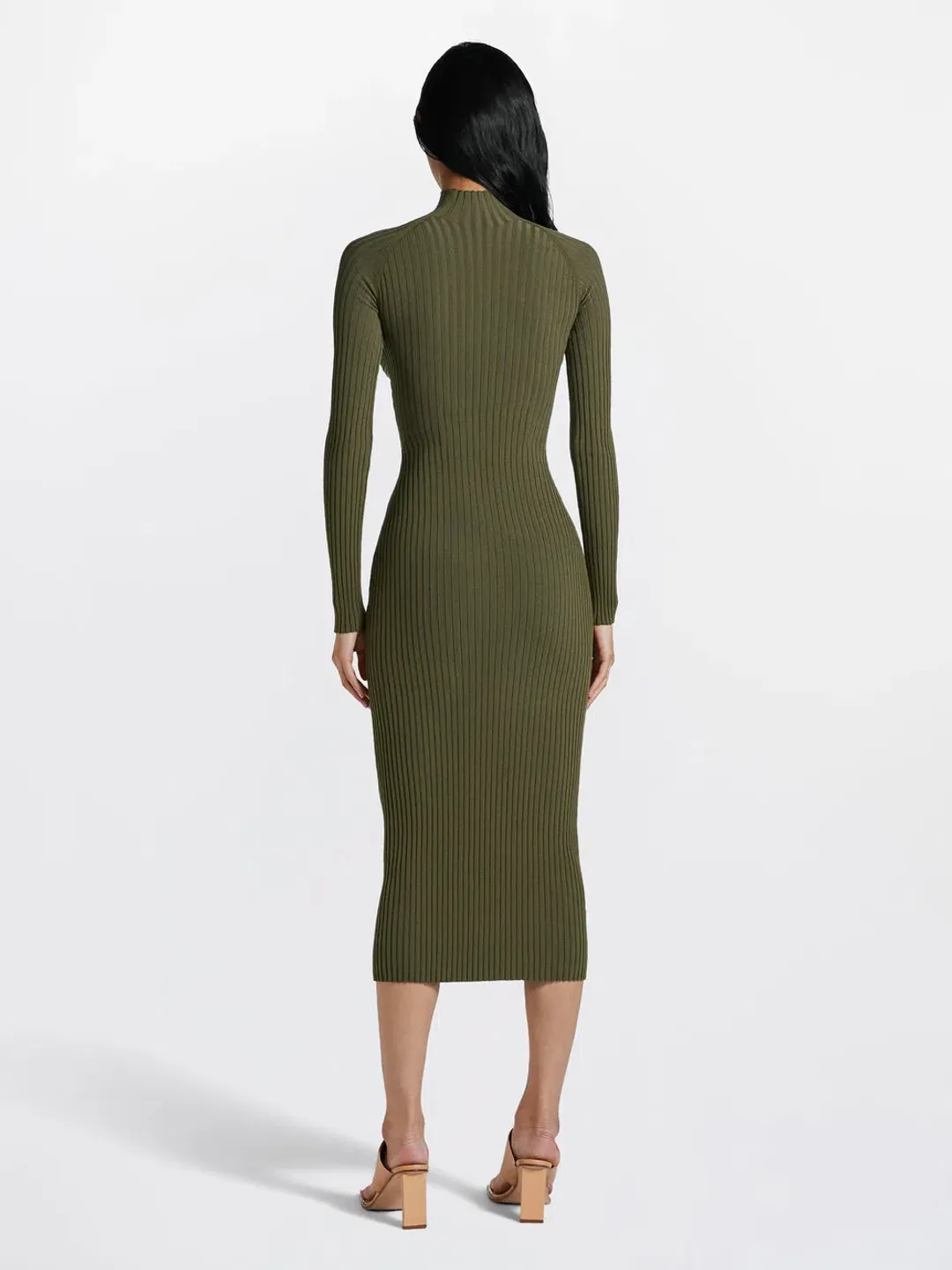 Dion Lee Figure 8 Reversible Dress Green Size S/AU 8 for rent on The Volte - main image