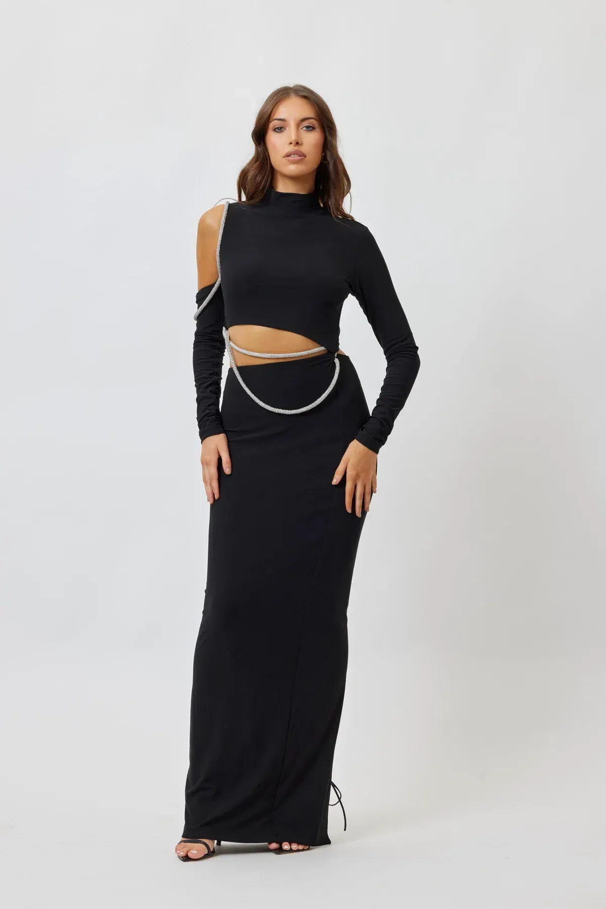 Bianca and Bridgett Sadie Dress Black Size 12 for rent on The Volte - main image