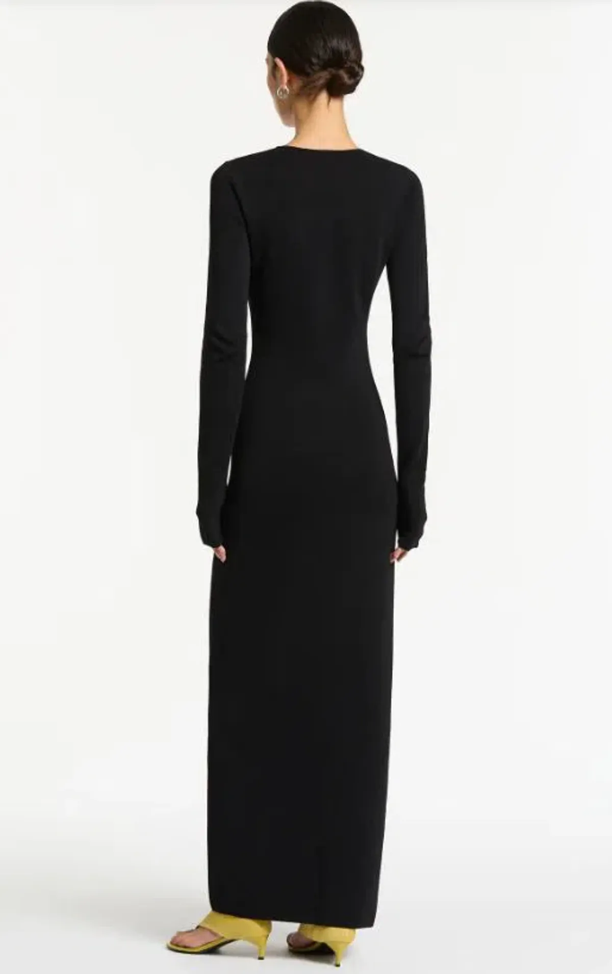 Sir the Label Kinetic Beaded Long Sleeve Maxi Dress Size 2/Au 10 - Image 3