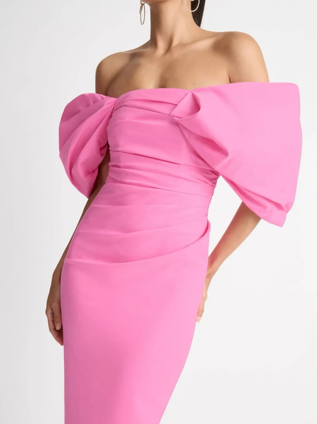 Sheike Ever After Midi Dress Pink Size 8 for rent on The Volte - main image