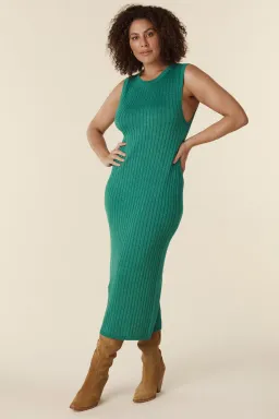 Spell Mercury Knit Dress Emerald Size 10 for rent on The Volte - image 3