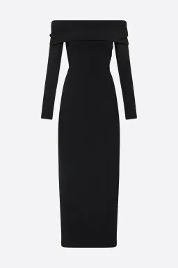 Manning Cartell Another Time Off-Shoulders Dress Black Size 6 for rent on The Volte - image 3