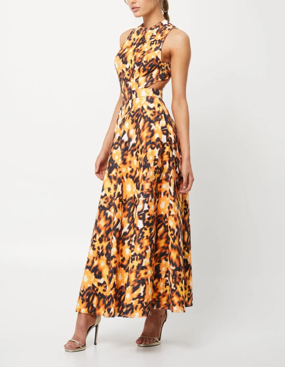 Mossman Inner Guidance Maxi Dress Print Size 14 for rent on The Volte - main image