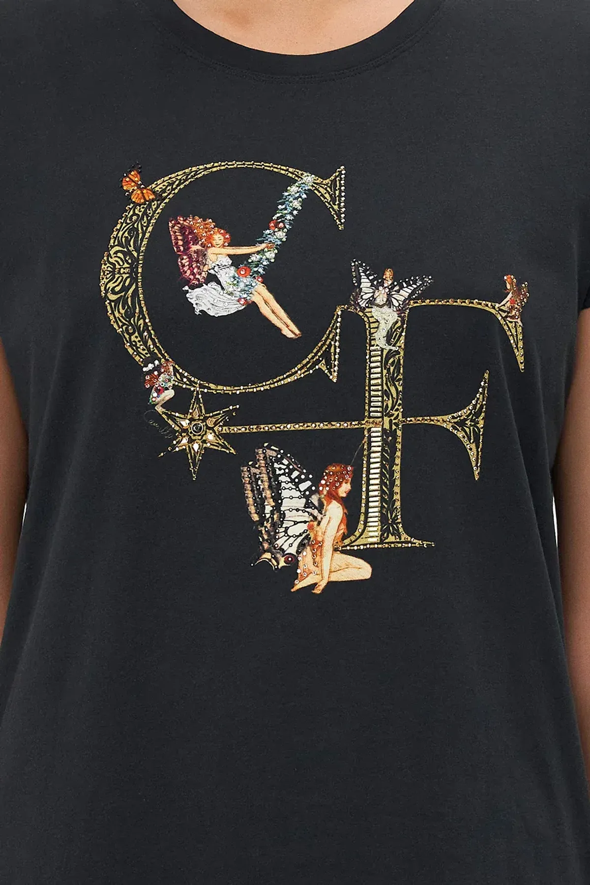 Camilla Slim Fit Round Neck T-Shirt To Catch A Spider Size XL / Au 16 - Image 5