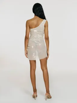Cult Naked Moon Dress Cream Size M / AU 8-10 for rent on The Volte - image 3