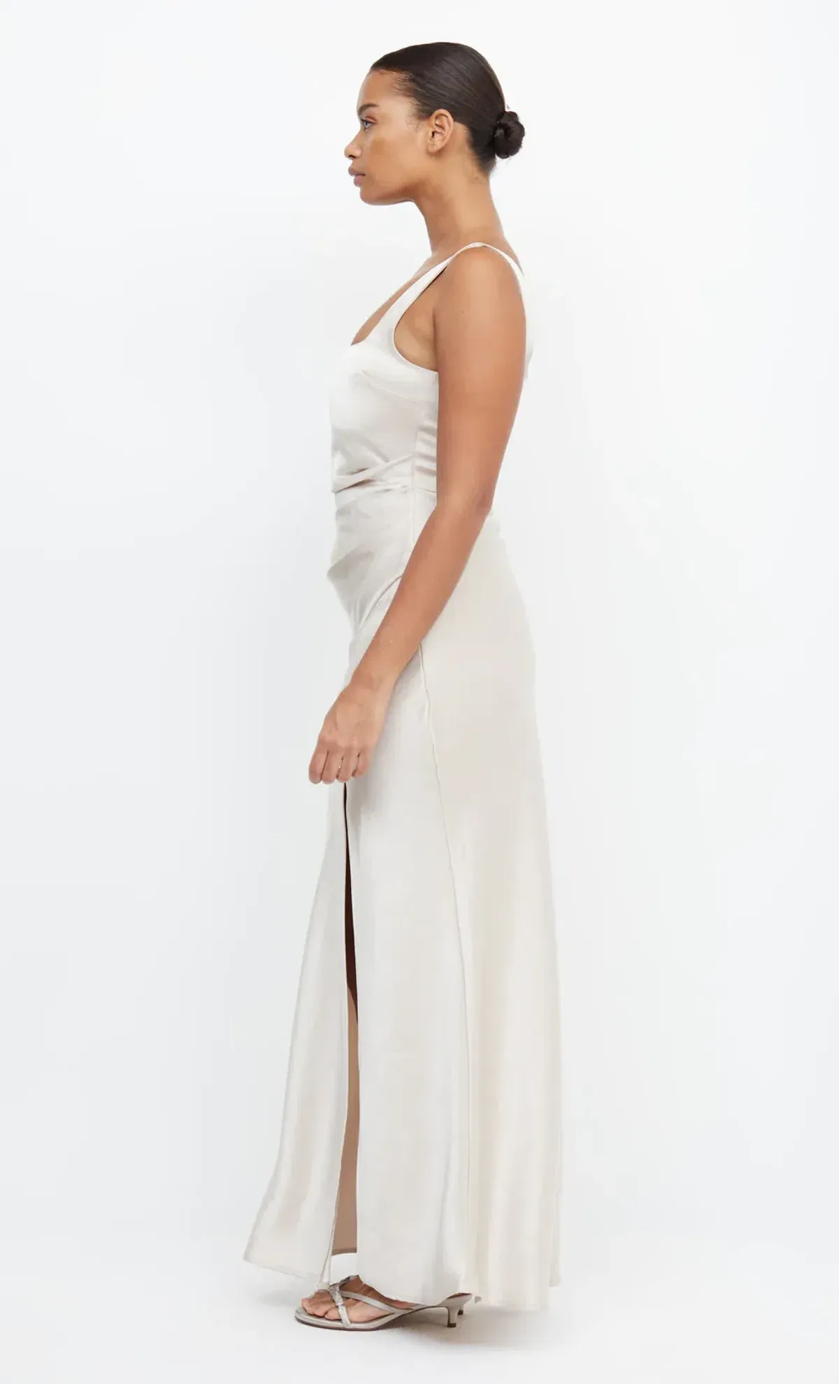 Bec & Bridge The Dreamer Square Neck Dress in Sand Size 8 / S - Image 2