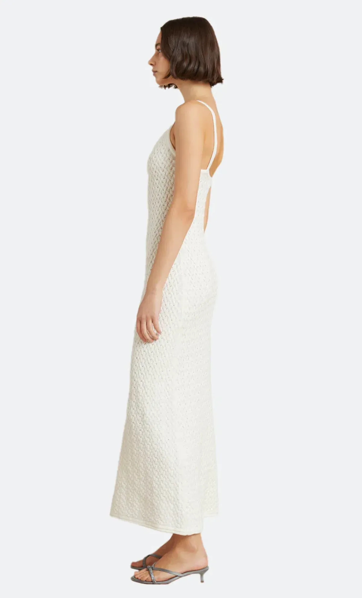 Bec & Bridge Effie Knit Key Dress Ivory Size 8 - Image 2