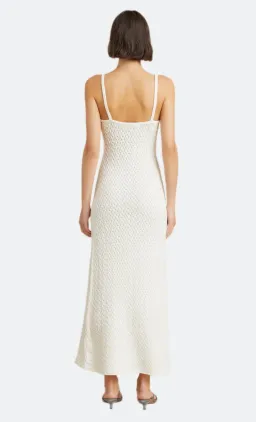 Bec & Bridge Effie Knit Key Dress Ivory Size 8 for rent on The Volte - image 3