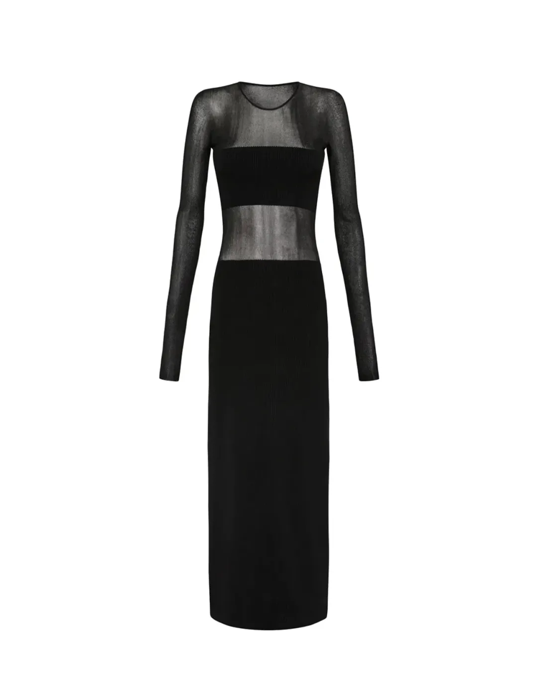 Sir the Label Impermanence Splice Maxi Dress Black Size 10 for rent on The Volte - main image