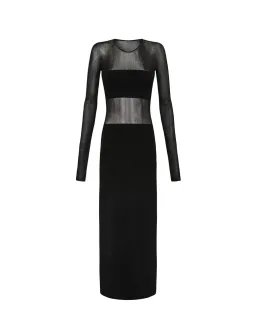 Sir the Label Impermanence Splice Maxi Dress Black Size 10 for rent on The Volte - image 5