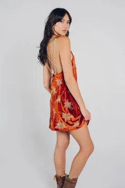 Lenni The Label Mali Dress Orange Size L AU 10 for rent on The Volte - image 2