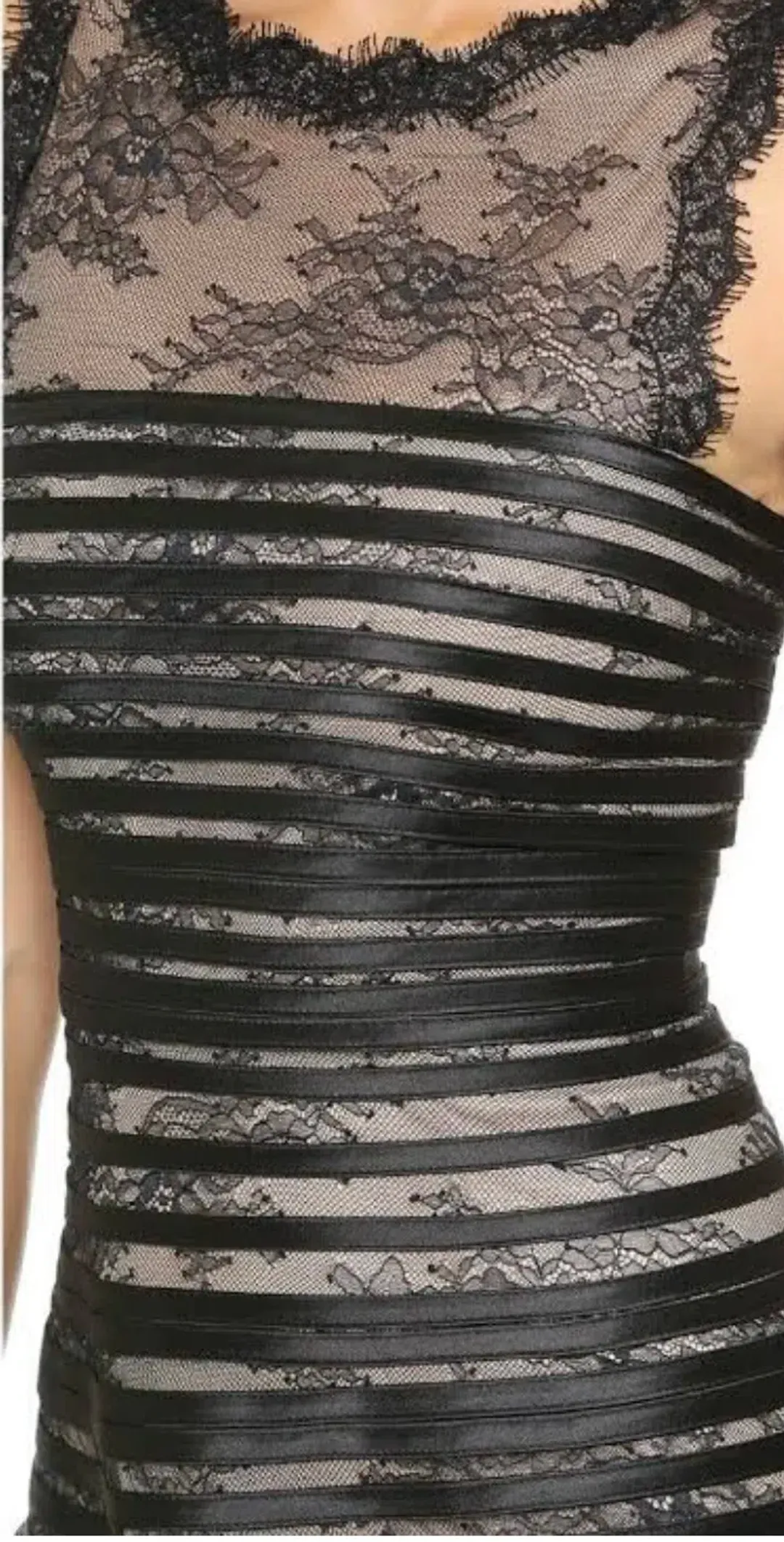 BCBGMAXAZRIA Jaqueline Mini Dress Black Size 10 for rent on The Volte - main image