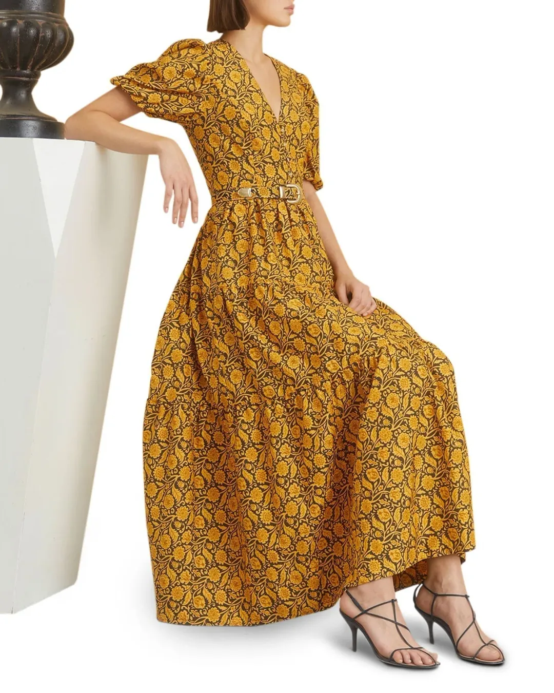 Nicholas the Label Celie Dress Print Size 8 for rent on The Volte - main image