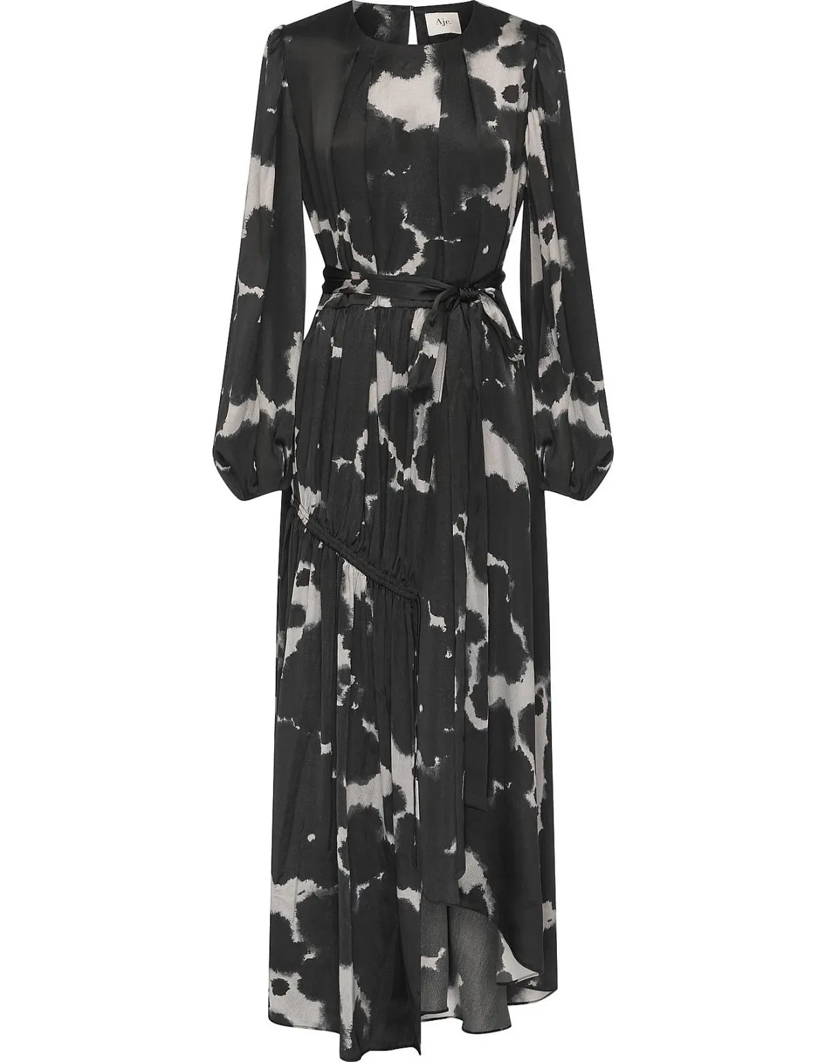 Aje Oxidised Maxi Dress Black Size 14 - Image 3