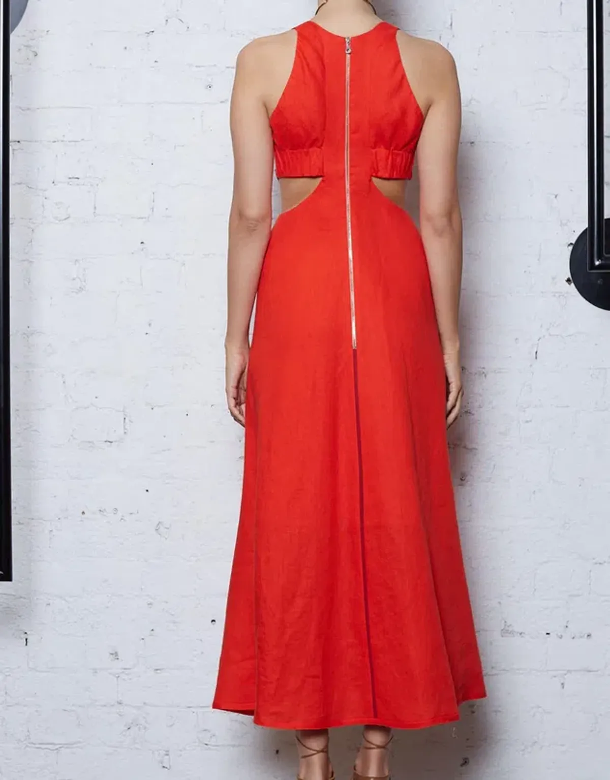 Kitx Faithful Love Midi Dress Red Size 8 / S - Image 4