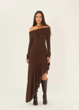 Arcina Ori Bella Dress Brown Size XS / Au 6 for rent on The Volte - image 1