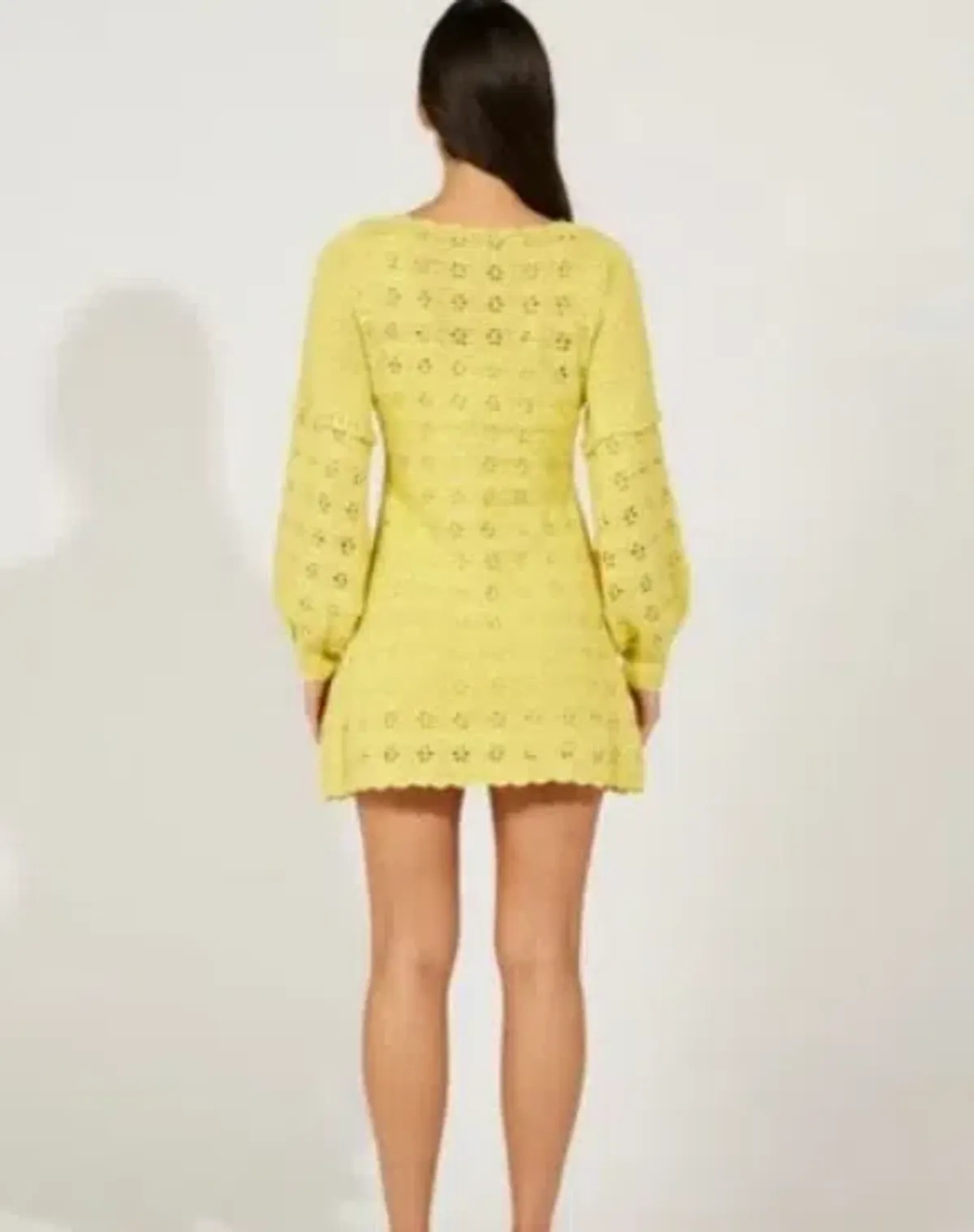 Alice McCall Maggie Mae Mini Dress in Yellow Size 6 - Image 2