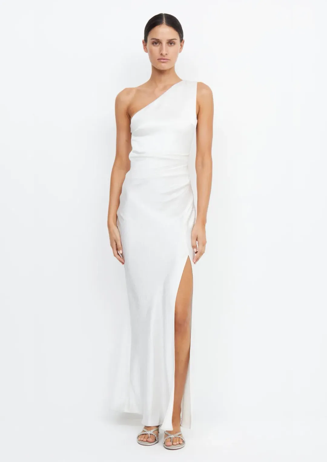 Bec & Bridge The Dreamer Asym Dress Ivory Size 6 for rent on The Volte - main image