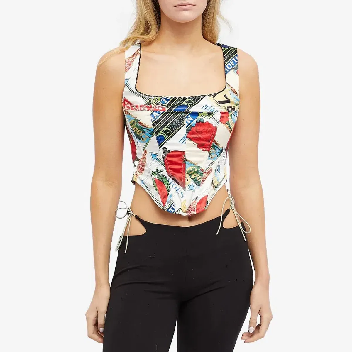 Miaou Figaro Campbell Corset Print Size 6 for rent on The Volte - main image