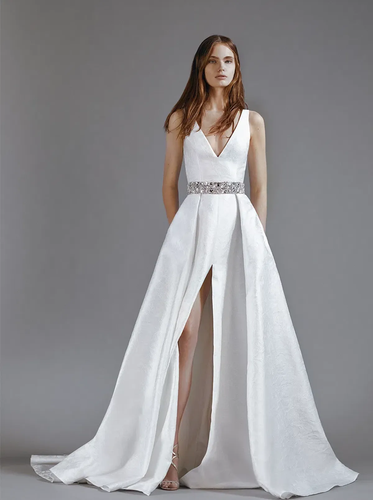 Galia Lahav Mai Wedding Dress White Size 10 for rent on The Volte - main image