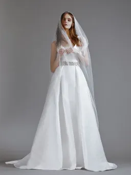 Galia Lahav Mai Wedding Dress White Size 10 for rent on The Volte - image 2
