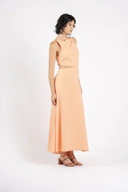 One Fell Swoop Bijoux Maxi in Melon Orange Size 8 for rent on The Volte - image 4