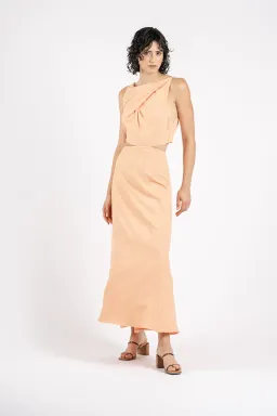 One Fell Swoop Bijoux Maxi in Melon Orange Size 8 for rent on The Volte - image 3