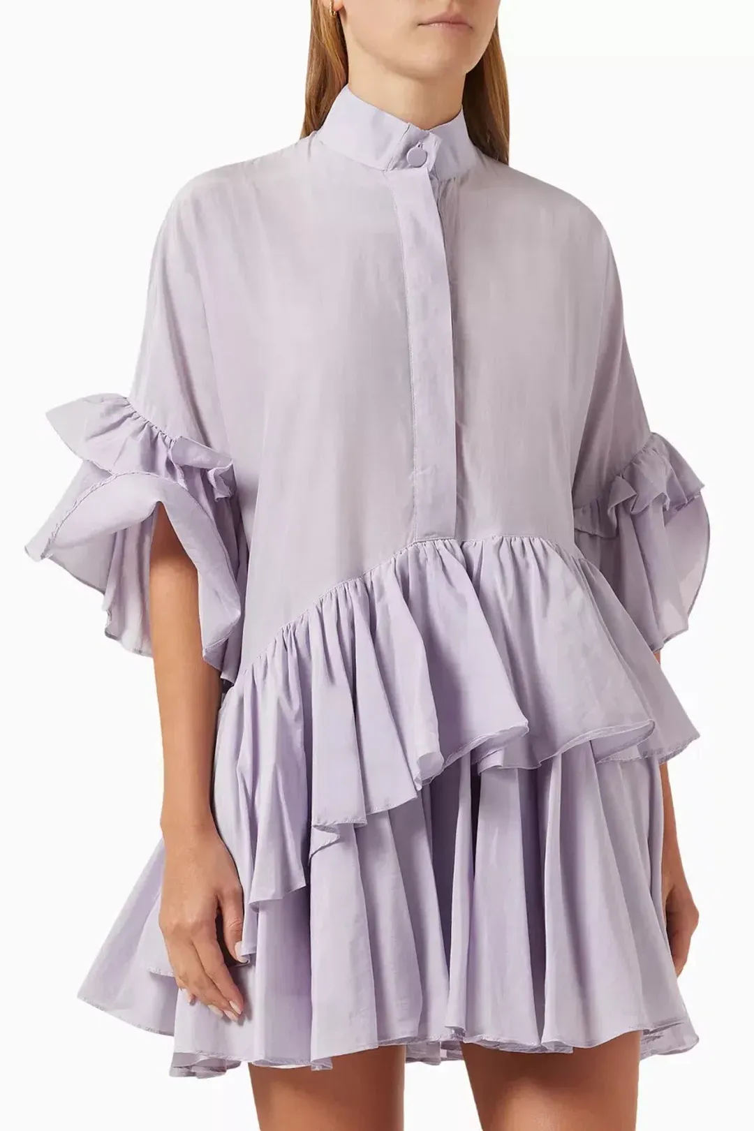 Morton Mac Margrit Dress Purple Size 10 for rent on The Volte - main image