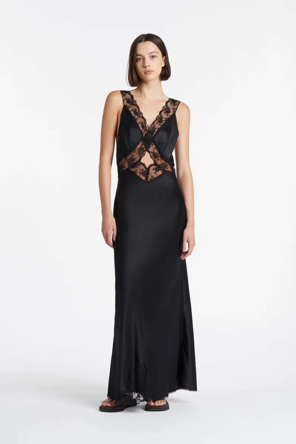 Sir The Label Aries Cutout Dress Black Size 8 - Image 2