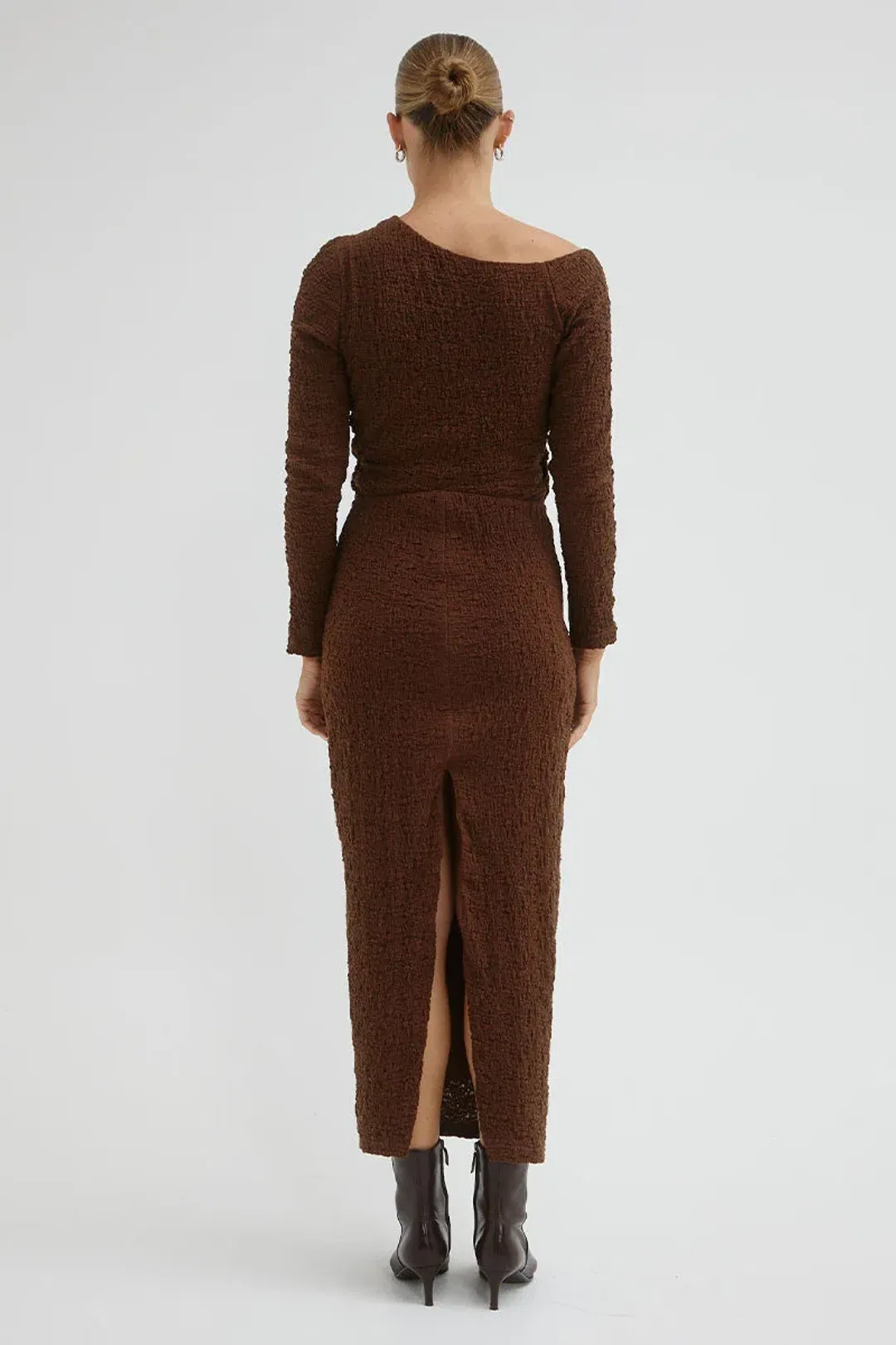 Sovere Overcast Dress In Carob Size 8 for rent on The Volte - main image